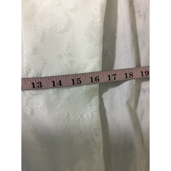 LULU'S XL White Extraordinary Charm Floral Burnout Tie-Strap Jumpsuit NEW B62 - Picture 7 of 11